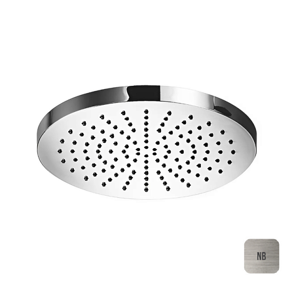 Верхний душ Almar Shower Heads Emotion, 200, Brushed Nickel (E044076.NB)
