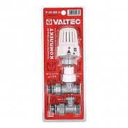 Комплект терморегулируюшего оборудования прямой Valtec 1/2 x 3/4" («евроконус») (VT.046.NER.04)