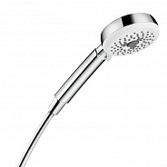 Ручной душ Hansgrohe Crometta 100 Multi бел/хром (26823400)