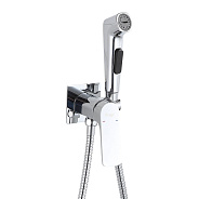 Гигиенический душ со смесителем FRAP F7586-2, хром