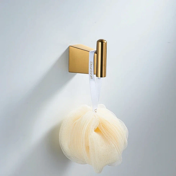 Крючок для ванной комнаты Shevanik SG5711G, золотой сатин