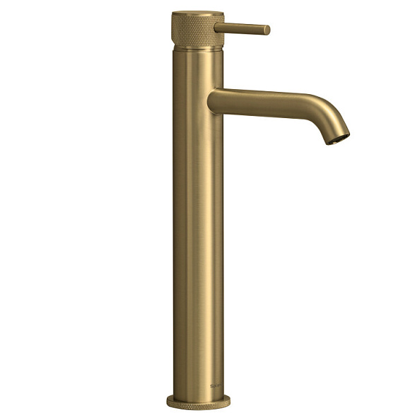 Смеситель для раковины Splendy Passion высокий золото матовое брашированное (PA201305GK1GM)