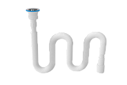 ГофроСифон NOVA удлиненный I=1400 (1261)