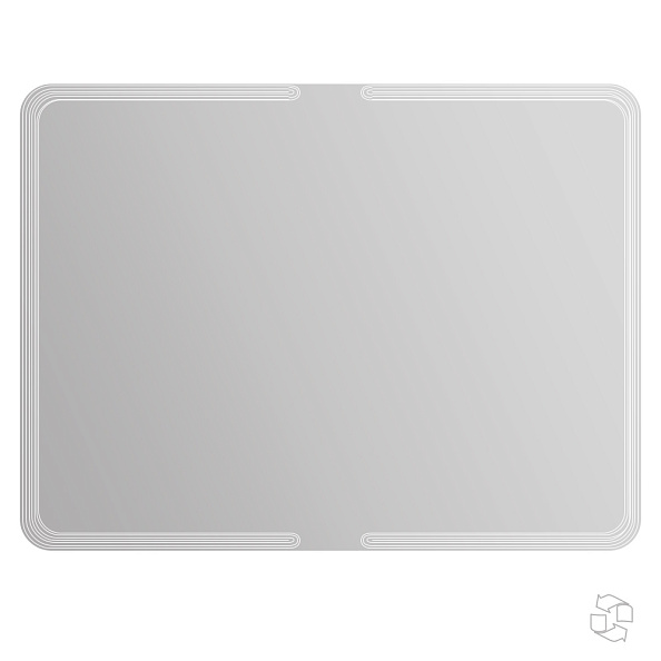 Зеркало со встроенной LED подстветкой Cezares реверсивное, 120x90 (54353)