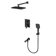 Душевая система Splenka S31.27.06 для ванны и душа встраиваемая на 3 режима поворотный излив 18 см, 