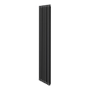 Трубчатый дизайн-радиатор Royal Thermo Insignia C2180 8 секций, черный, боковое подключение
