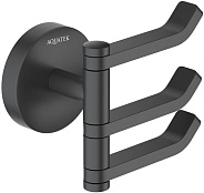 AQ4632MB БЕТТА крючок тройной, матовый черный