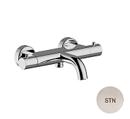 Смеситель для ванны и душа Carimali RIGOLETTO, матовый никель (21605-STN)