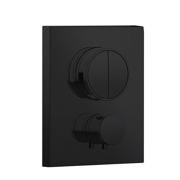 Смеситель для душа Almar Core, на 2 потребителя, черный матовый (E176682.MB)