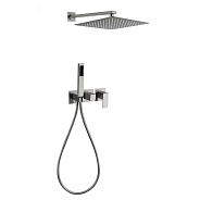 Душевая система встраиваемая (без излива) Grocenberg GB5080NK, никель