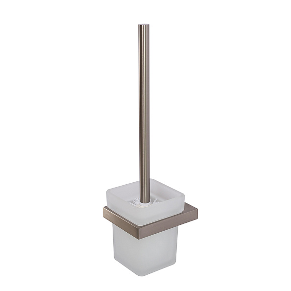 Ёршик для унитаза подвесной Cezares Slider, сатин (SLIDER-TBS-V-IN)