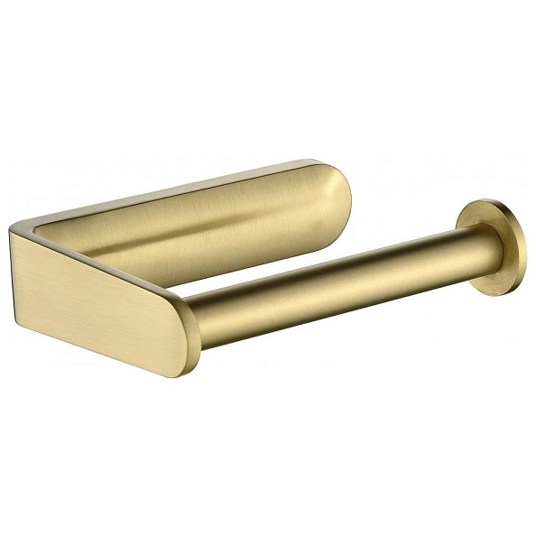 Держатель для туалетной бумаги Grocenberg AC0059MG, матовое золото