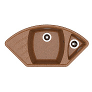 Кухонная мойка Dr. Gans ГАБИ 25.050.E1015.406, терракота