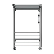 Полотенцесушитель водяной Terminus Валенсия с/п П12 500х800, нижнее подключение (4670078529473)