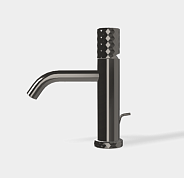 Смеситель для раковины Fima Carlo Frattini Spillo Tech, ,X Collection, хром черный (F3031TXSXCN)