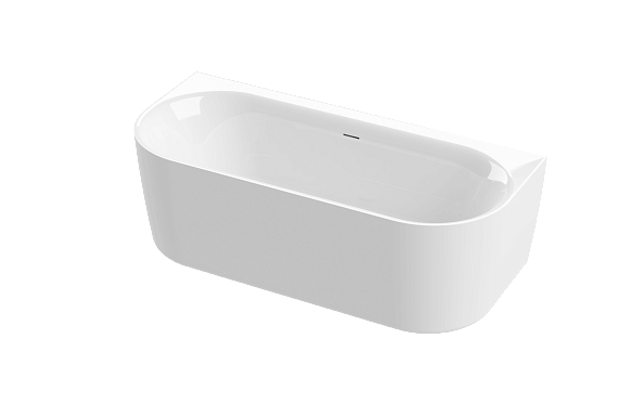 Акриловая ванна Cezares Metauro 180х80, Белый (METAURO-INT-Wall-180-80-60)