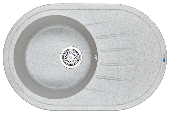 Кухонная мойка GRANULA Standart (7601, БАЗАЛЬТ)