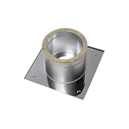 Потолочно проходной узел Ferrum (430/0,5 мм + термо) max t=450° C Ф130