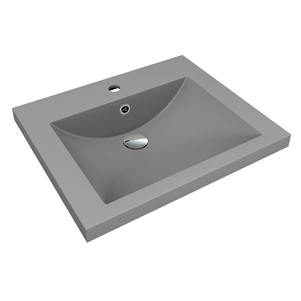 Раковина Florentina Анита 58 см 10.150.00580.307, серый шёлк