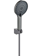 AQ2035BGM ЛУГАНО душевой набор 3jet, оружейная сталь