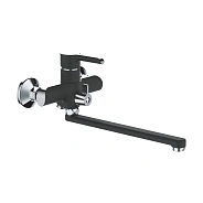 Смеситель для ванны Shevanik S6022H, черный/хром