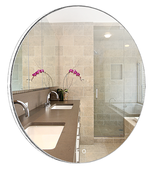 Зеркало SILVER MIRRORS D650 сенсорный выключатель Плаза (ФР-1537)