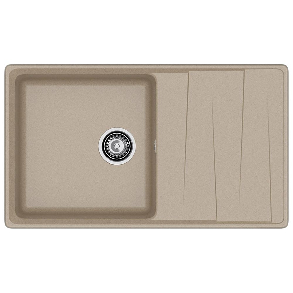 Кухонная мойка GranFest LEVEL 860L, песочный