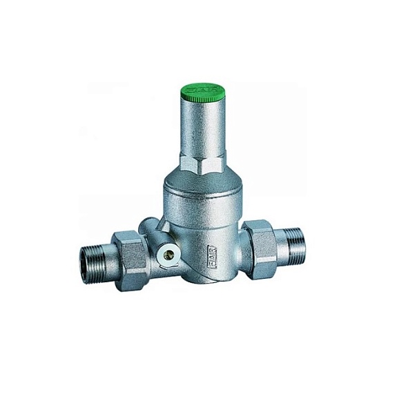 Хромированный редуктор FAR 1/2" НР мембранный без манометра (FA 2810 12)