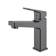 Смеситель Raglo R30.10.09 для раковины  монолитный, графит