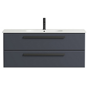 База под раковину подвесная Cezares Eco 1170х450х500, Grafito (ECO-CER-1200-2C-SO-GR-P)