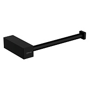 Держатель для туалетной бумаги Lemark VALDAY, сталь, матовый черный (LMA-8123S-BL)