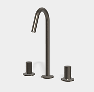 Смеситель для раковины Fima Carlo Frattini So, брашированный черный хром (F3191CCS)