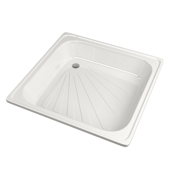 Поддон MIXLINE квадрат 0,8*0,8*0,15 стальной d 50 (526253)