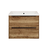 Тумба под раковину подвесная La Fenice Tesoro FNC-01-TES-DGT-100-2, табак