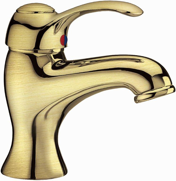 Смеситель для раковины с донным клапаном Cezares Lira-M, бронза (LIRA-M-LS1-02)