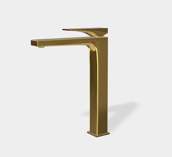 Смеситель для раковины Fima Carlo Frattini Zeta, золото (F3961/HNOR.1)