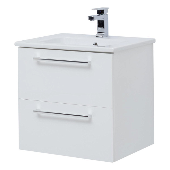 Тумба под раковину подвесная Dreja Gio 60 см, белый