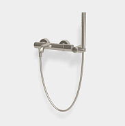 Смеситель для ванны и душа Fima Carlo Frattini Spillo Tech, V Collection, никель брашированный (F3034TNVSN)