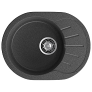 Кухонная мойка GranFest RONDO 580L, графит
