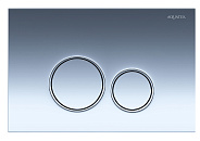 KDI-0000018 (005B) Панель смыва Хром глянец (клавиши круглые)