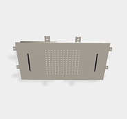 Верхний душ Fima Carlo Frattini Showerhead 700х400, никель брашированный (F2903SN)