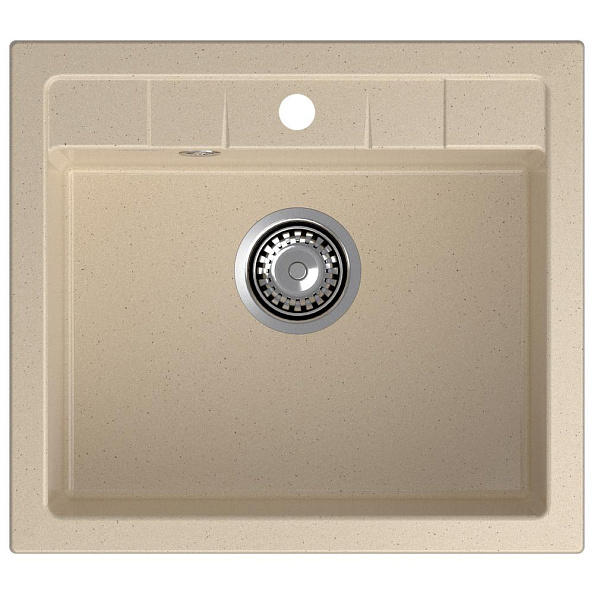 Кухонная мойка GranFest QUADRO 561, кашемир