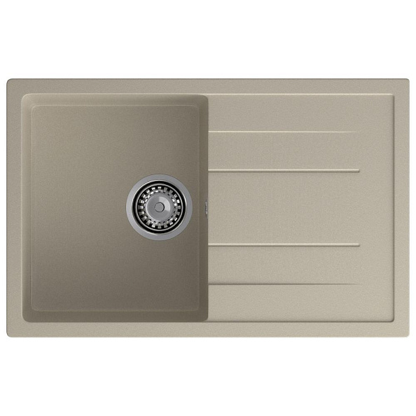 Кухонная мойка GranFest QUADRO 780L, топаз