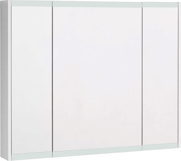 Зеркальный шкаф Aquaton Нортон 100 белый 1A249302NT010