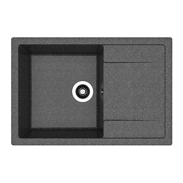 Кухонная мойка Dr. Gans ТЕХНО 25.030.D0760.407, черный