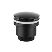 LM8500BL Клапан донный универсальный Click/Clack 1 ¼, черный