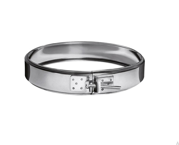 Хомут обжимной Ferrum (430/0,5 мм) Ф115