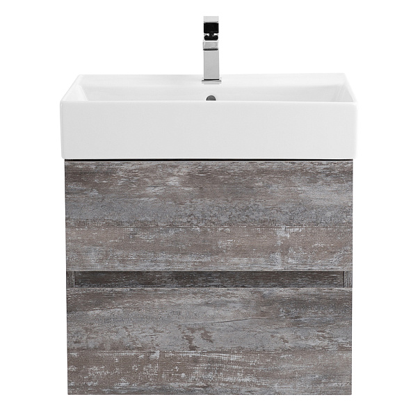 База под раковину подвесная Cezares Molveno 46 600х460х500, Legno Grigio (MOLVENO 46-60-2C-SO-LG)