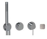 Смеситель для душа Almar 316 Stainless Steel, на 2/3 потребителя, Brushed Nickel (E180142.NB)