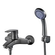 Смеситель для ванны Shevanik S5002T, оружейная сталь